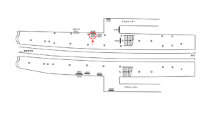 京急／三崎口駅／／№32001駅看板・駅広告、位置図