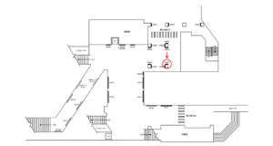 京急／横須賀中央駅／／№23007駅看板・駅広告、位置図