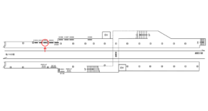 京急／京急大津駅／／№31011駅看板・駅広告、位置図