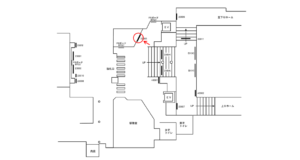 京急／汐入駅／／№23003駅看板・駅広告、位置図