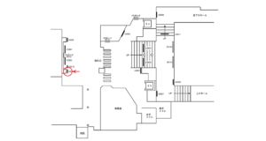 京急／汐入駅／／№23008駅看板・駅広告、位置図