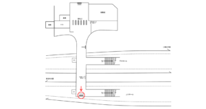 京急／堀ノ内駅／／№43001駅看板・駅広告、位置図