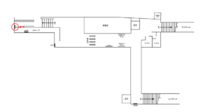 京急／馬堀海岸駅／／№23003駅看板・駅広告、位置図