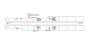 京急／三浦海岸駅／／№41107駅看板・駅広告、位置図