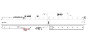 京急／京急大津駅／／№32001駅看板・駅広告、位置図