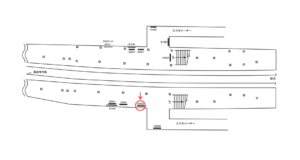 京急／三崎口駅／／№22002駅看板・駅広告、位置図