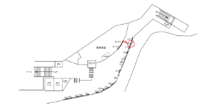 京急／浦賀駅／／№43002駅看板・駅広告、位置図