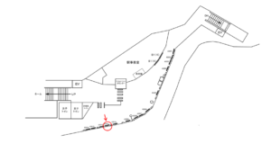 京急／浦賀駅／／№43011駅看板・駅広告、位置図