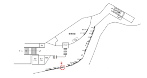 京急／浦賀駅／／№43010駅看板・駅広告、位置図