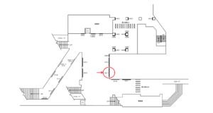 京急／横須賀中央駅／／№23011駅看板・駅広告、位置図