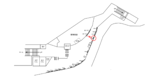 京急／浦賀駅／／№43004駅看板・駅広告、位置図