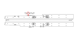 京急／三浦海岸駅／／№41105駅看板・駅広告、位置図