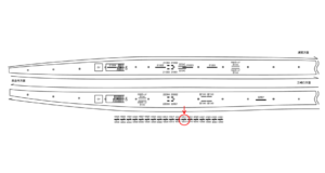 京急／堀ノ内駅／／№42014駅看板・駅広告、位置図