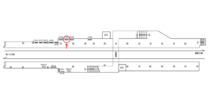 京急／京急大津駅／／№31007駅看板・駅広告、位置図