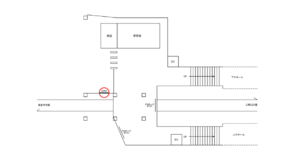 京急／津久井浜駅／／№23004駅看板・駅広告、位置図