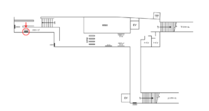 京急／馬堀海岸駅／／№33006駅看板・駅広告、位置図