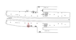 京急／三崎口駅／／№22001駅看板・駅広告、位置図