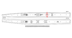 京急／堀ノ内駅／／№21001駅看板・駅広告、位置図