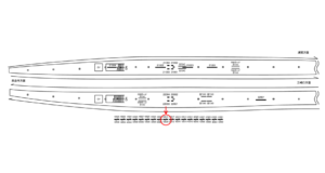 京急／堀ノ内駅／／№42020駅看板・駅広告、位置図