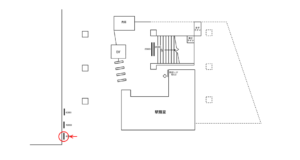 京急／京急長沢駅／／№43004駅看板・駅広告、位置図