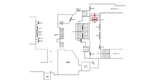 京急／汐入駅／／№23011駅看板・駅広告、位置図