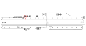 京急／京急大津駅／／№31008駅看板・駅広告、位置図