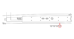 京急／県立大学駅／／№12004駅看板・駅広告、位置図