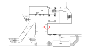 京急／横須賀中央駅／／№23010駅看板・駅広告、位置図