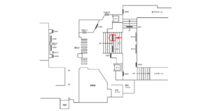 京急／汐入駅／／№23004駅看板・駅広告、位置図