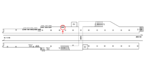 京急／京急大津駅／／№31005駅看板・駅広告、位置図