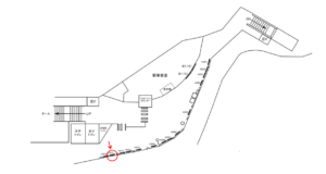 京急／浦賀駅／／№43013駅看板・駅広告、位置図