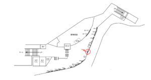 京急／浦賀駅／／№43005駅看板・駅広告、位置図