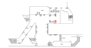 京急／横須賀中央駅／／№23008駅看板・駅広告、位置図