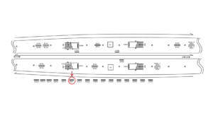 京急／京急久里浜駅／／№42011駅看板・駅広告、位置図
