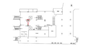 京急／京急久里浜駅／／№43001駅看板・駅広告、位置図