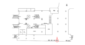 京急/京急久里浜駅//№23014駅看板・駅広告、位置図