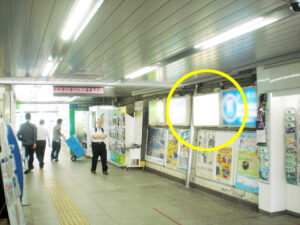 JR／王子駅／北口／№22駅看板・駅広告、写真1