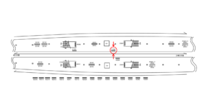 京急／京急久里浜駅／／№21036駅看板・駅広告、位置図
