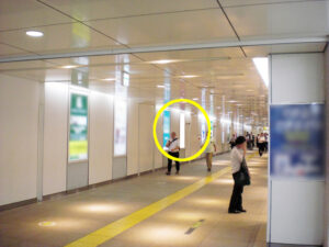 JR／蒲田駅／東急連絡路／№4駅看板・駅広告、写真1