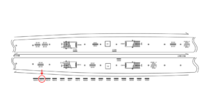 京急／京急久里浜駅／／№42015駅看板・駅広告、位置図