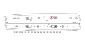 京急/京急久里浜駅//№23007駅看板・駅広告、位置図