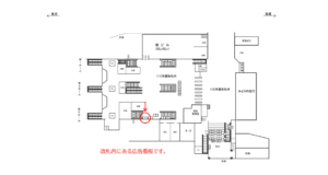 JR／三鷹駅／本屋改札内／№7駅看板・駅広告、位置図