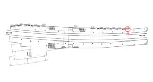京急／北久里浜駅／／№21101駅看板・駅広告、位置図