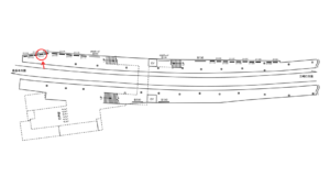 京急／北久里浜駅／／№21117駅看板・駅広告、位置図