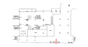 京急／京急久里浜駅／／№23015駅看板・駅広告、位置図