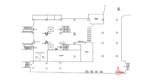 京急／京急久里浜駅／／№23023駅看板・駅広告、位置図