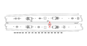 京急／京急久里浜駅／／№22036駅看板・駅広告、位置図