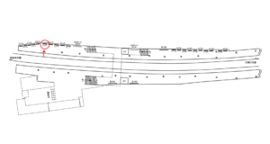 京急／北久里浜駅／／№21115駅看板・駅広告、位置図