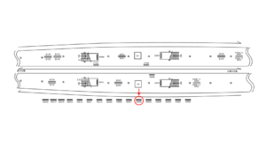 京急/京急久里浜駅//№42006駅看板・駅広告、位置図