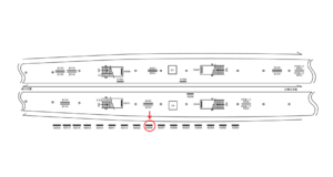 京急／京急久里浜駅／／№42008駅看板・駅広告、位置図